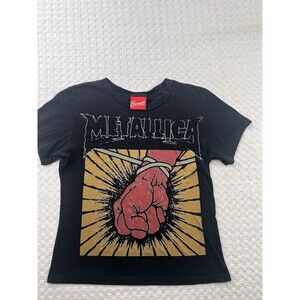 Vintage 2000’s Metallica St. Anger Tour T-Shirt Women’s  M Y2K Black USA